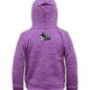 back of purple girls sports jacket zip up toddlers summit edge logo