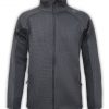jacket full zip coarse weave fleece summit edge outerwear logo mountain