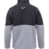 back pullover summit edge outerwear logo mountain fleece