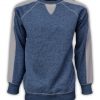 summit edge mens pullover, sweater fleece, gray, denim, blue