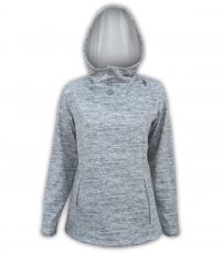 summit edge outerwear brand womens best hoodie, gray white buttons, ultra soft fuzzy comfortable low price